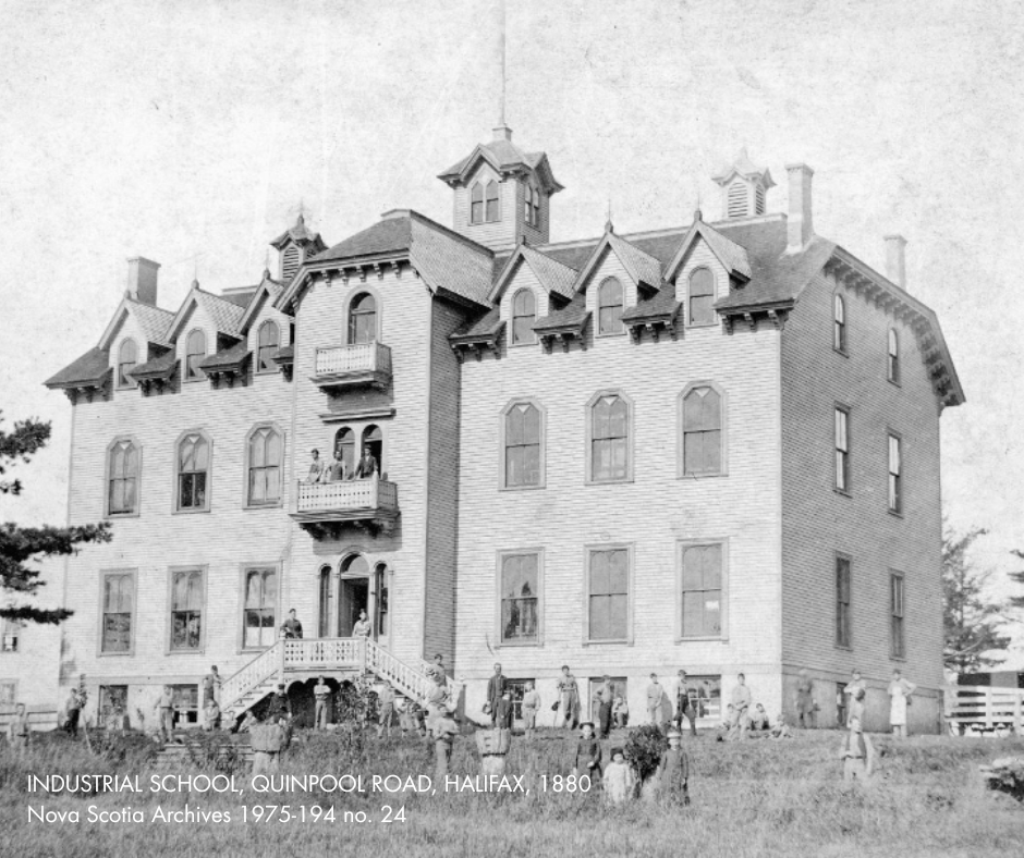 Industrial School, Quinpool Rd. 1880